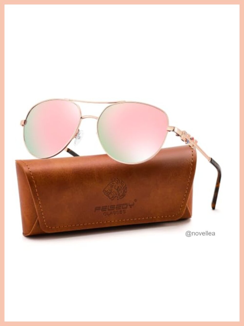 Metallic Alloy Aviator Sunglasses UV400 Pilot Shades